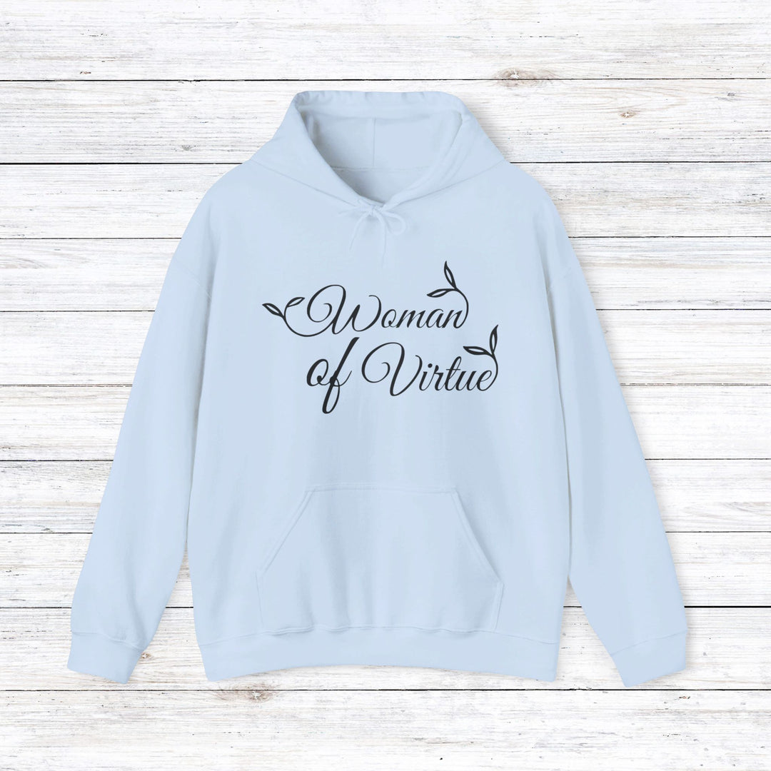 Woman of Virtue Hoodie Hoodie Light Blue S 