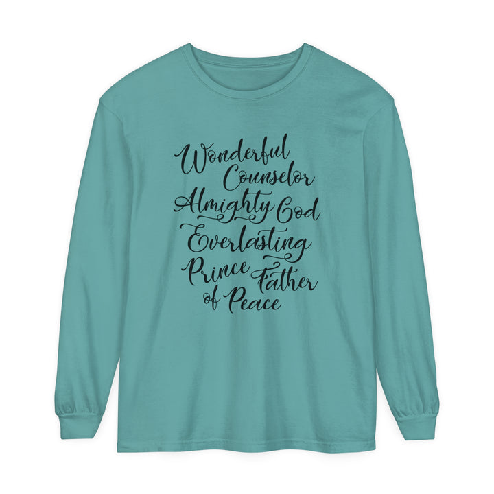 Wonderful Counselor Long Sleeve Shirt Long-sleeve Seafoam S 