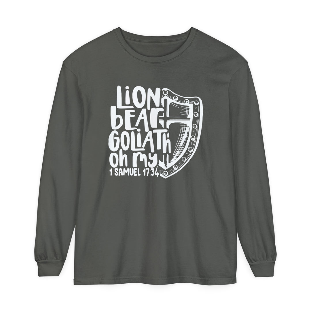 Lion Bear Goliath Oh My Long Sleeve Shirt Long-sleeve Pepper S 