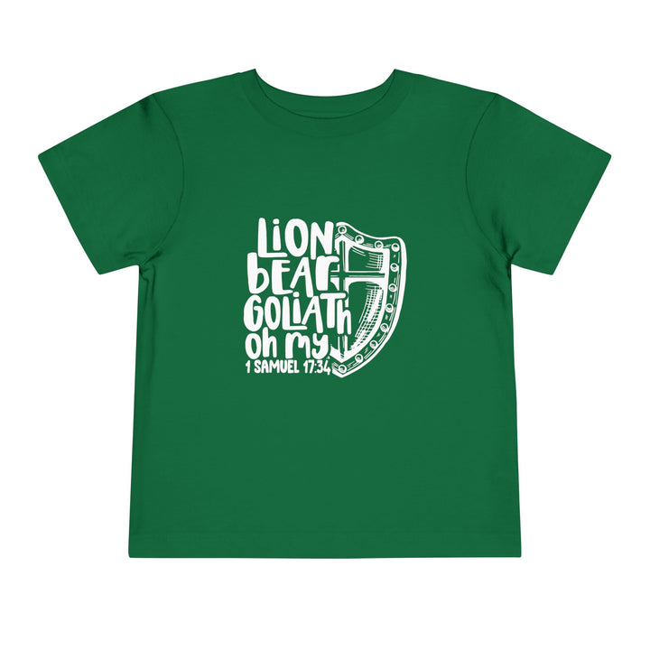 Lion Bear Goliath Oh My Toddler Tee Kids clothes Kelly 2T 