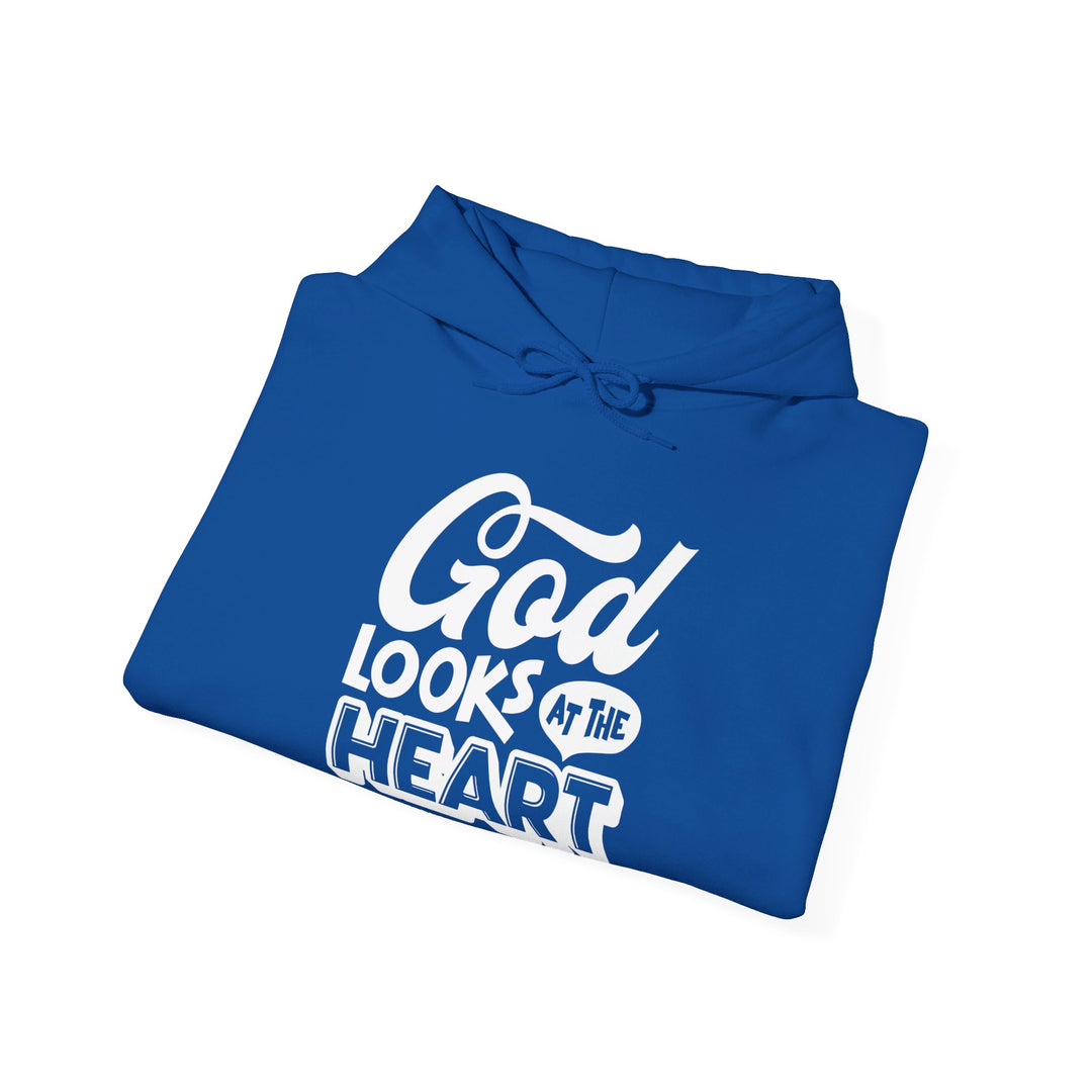 God Looks At Heart Hoodie Hoodie   