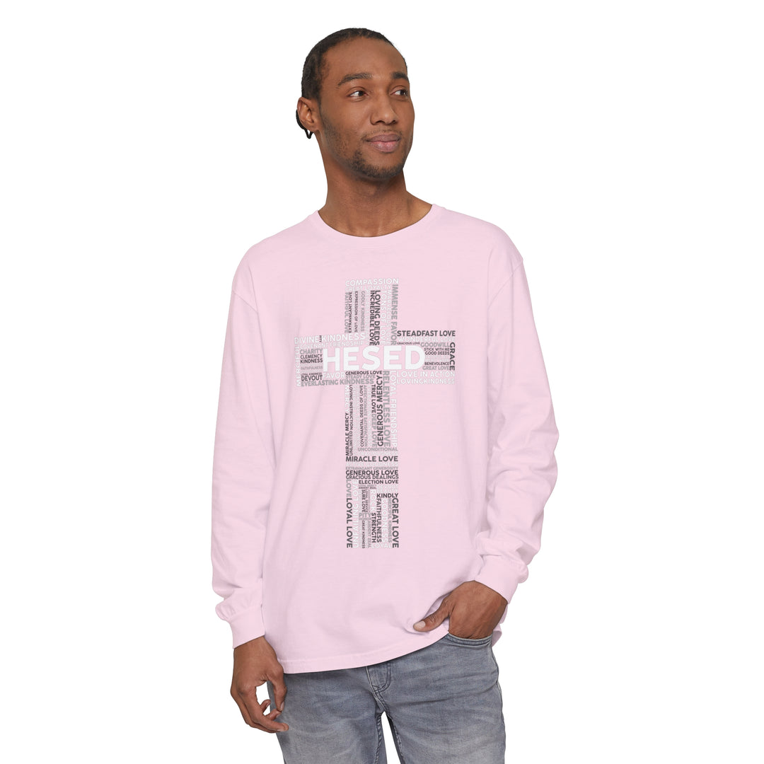 Hesed Cross Long Sleeve Shirt Long-sleeve   