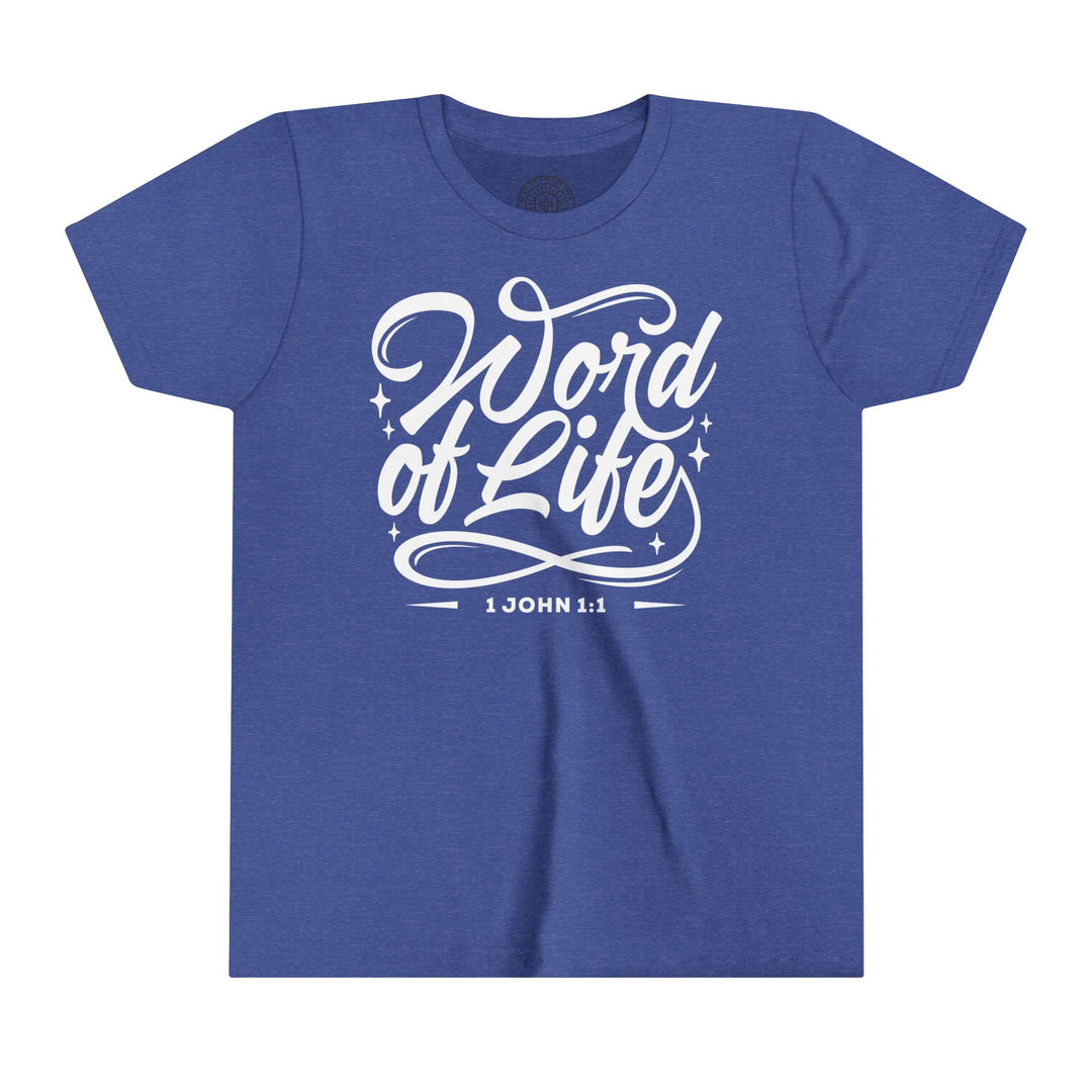 Word of Life Youth T-shirt Kids clothes Heather True Royal S 