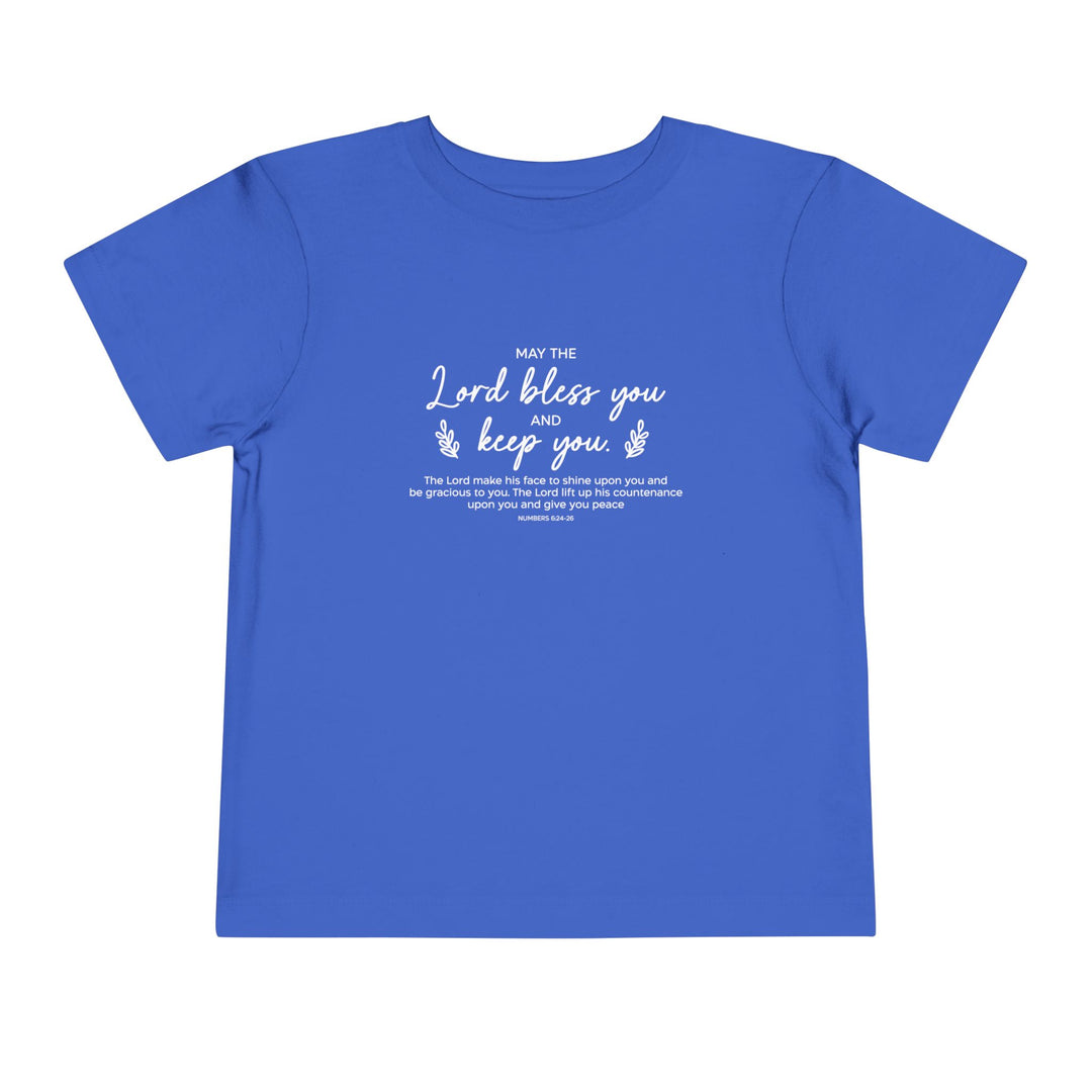 Bless and Keep You Toddler Tee Kids clothes True Royal 2T 