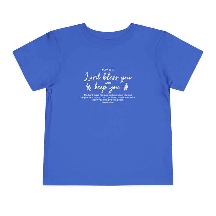 Bless and Keep You Toddler Tee Kids clothes True Royal 2T 