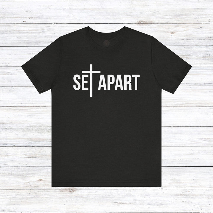 Set Apart Unisex T-Shirt T-Shirt Black Heather S 