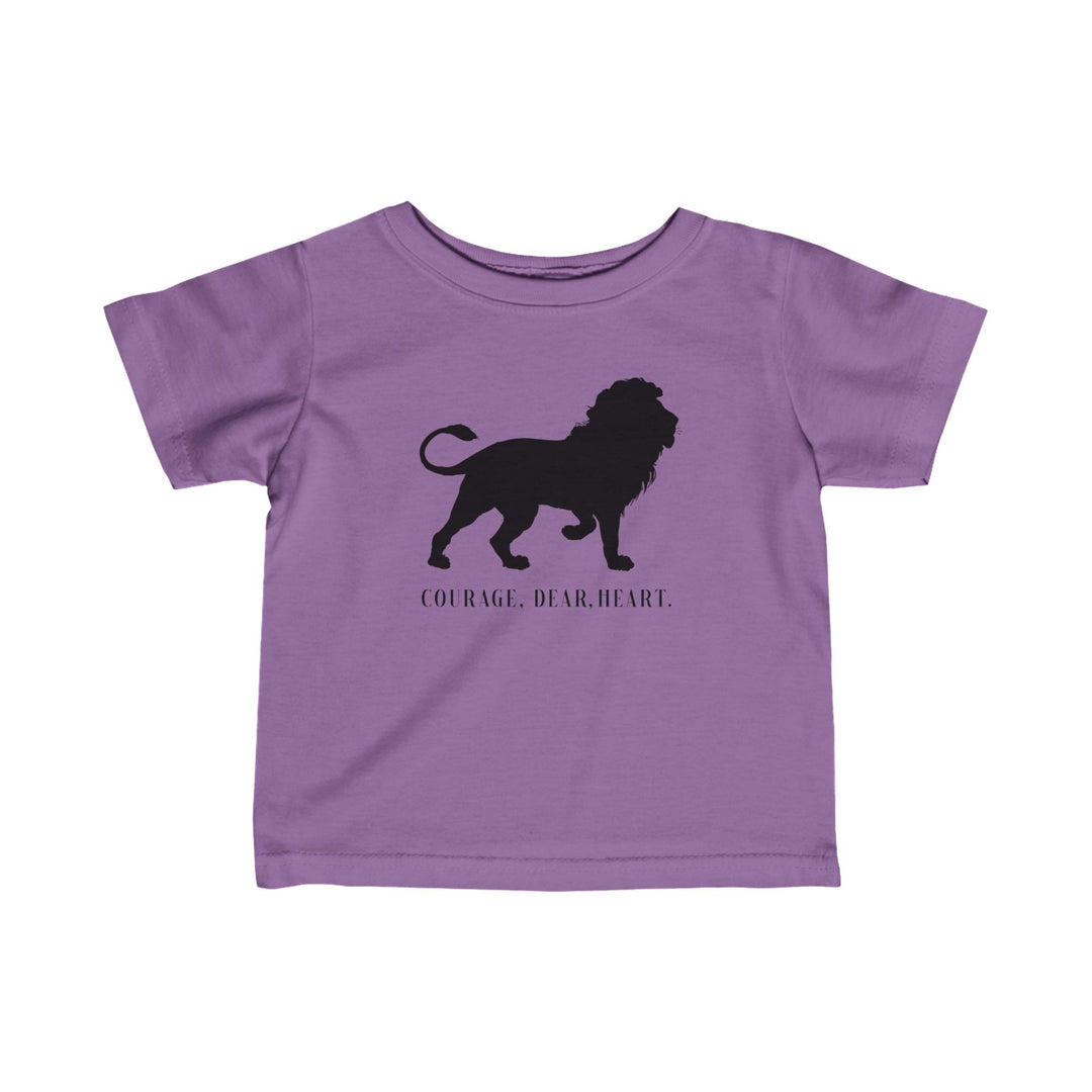 Courage Dear Heart Baby Tee Kids clothes Lavender 6M 