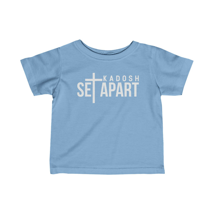 Set Apart Kadosh Baby Tee Kids clothes Light Blue 6M 