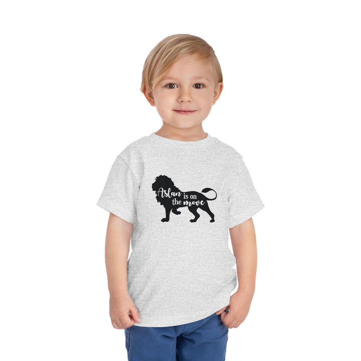 Aslan Is On The Move Toddler Tee Kids clothes   