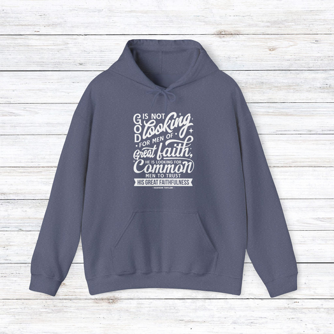 Common Men Hoodie Hoodie Heather Navy S 