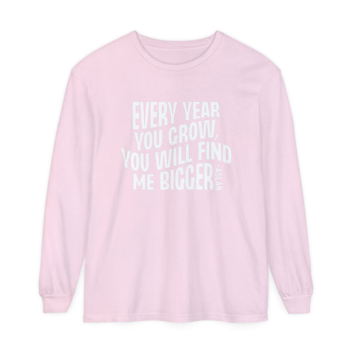 Every Year You Grow Long Sleeve Shirt Long-sleeve Blossom S 