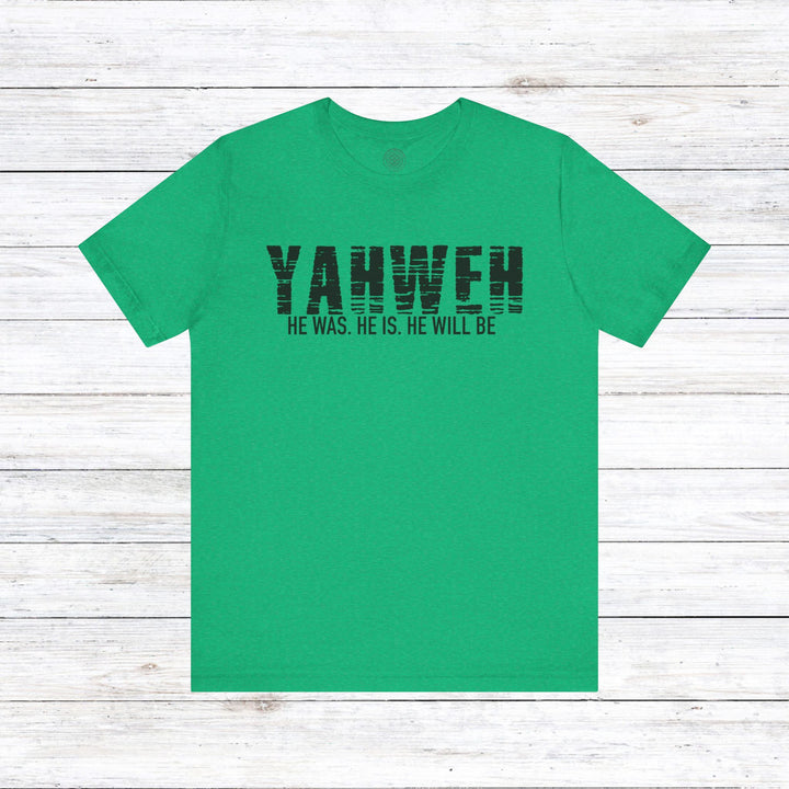 Yahweh Unisex T-Shirt T-Shirt Heather Kelly S 