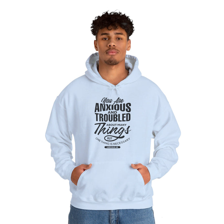 Anxious And Troubled Hoodie Hoodie   