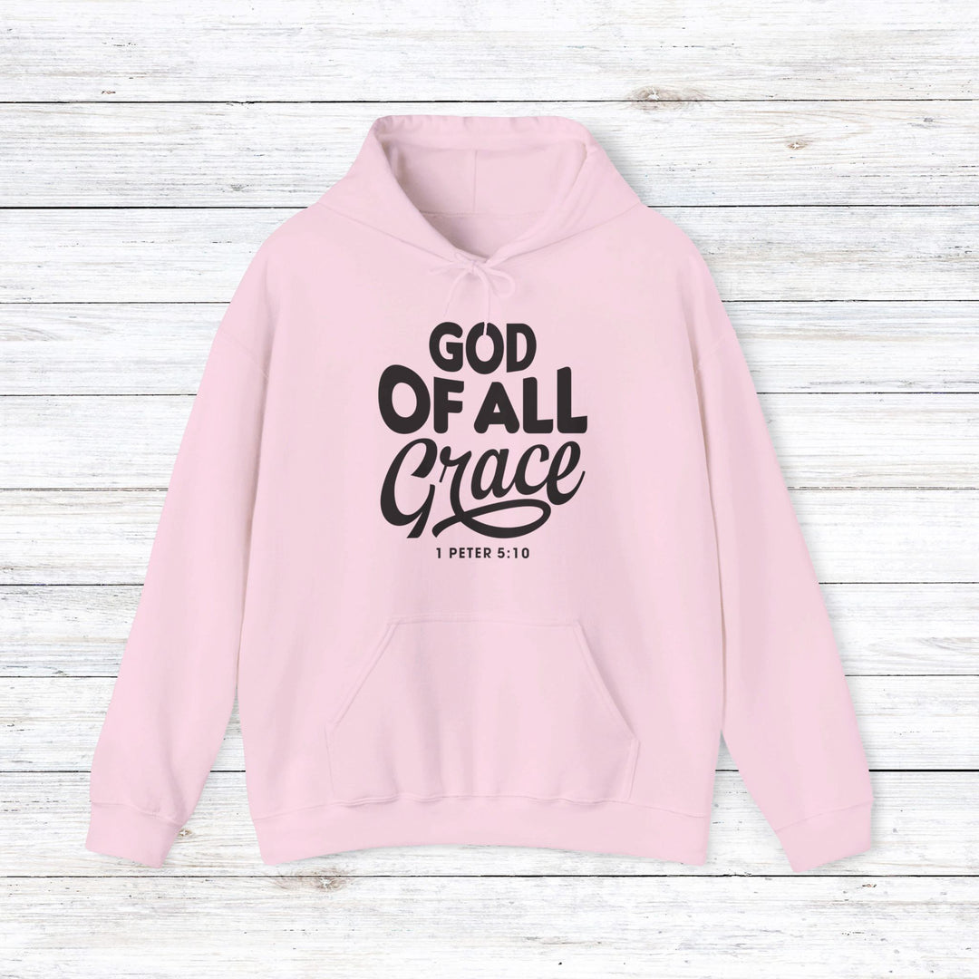 God of All Grace Hoodie Hoodie Light Pink S 