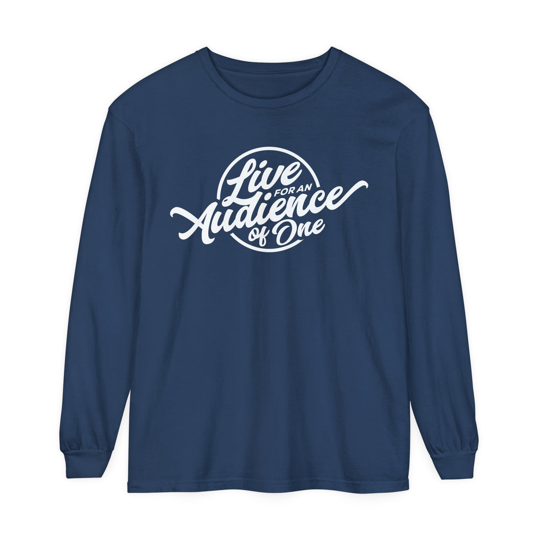 Audience of One Long Sleeve Shirt Long-sleeve Midnight S 