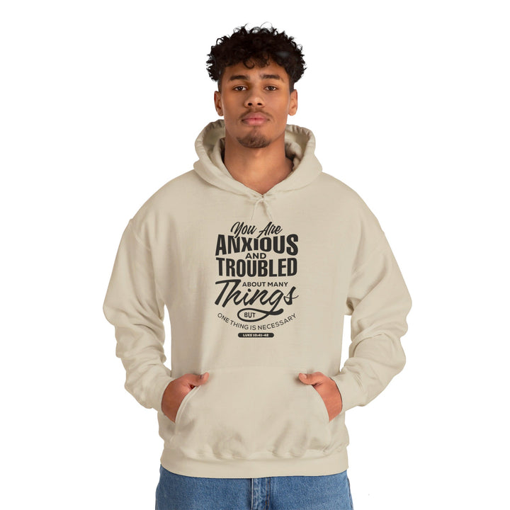 Anxious And Troubled Hoodie Hoodie   