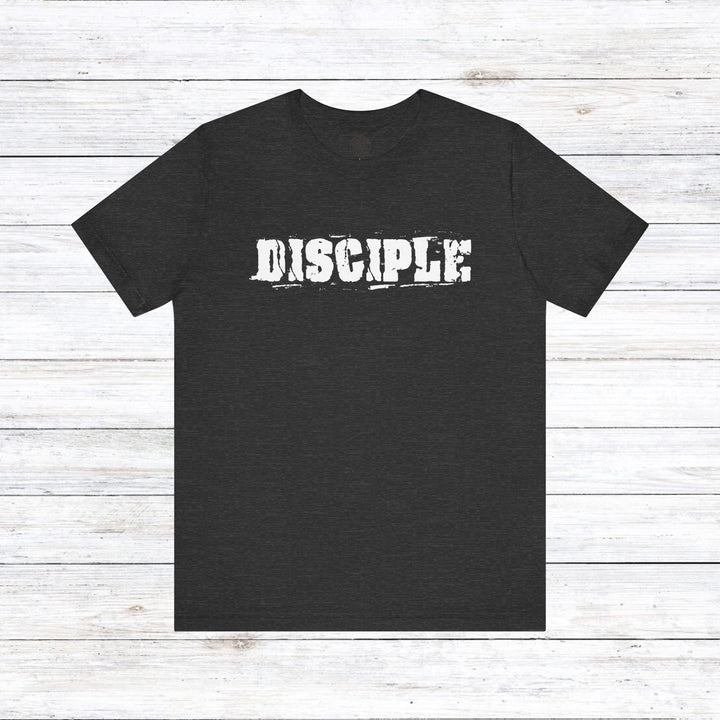 Disciple Unisex T-Shirt T-Shirt Dark Grey Heather S 