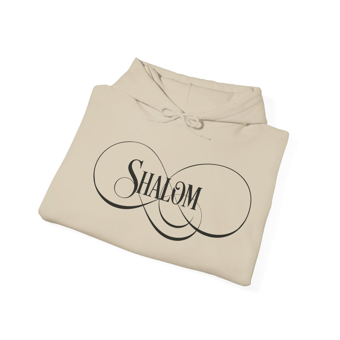 Shalom Script Hoodie Hoodie   