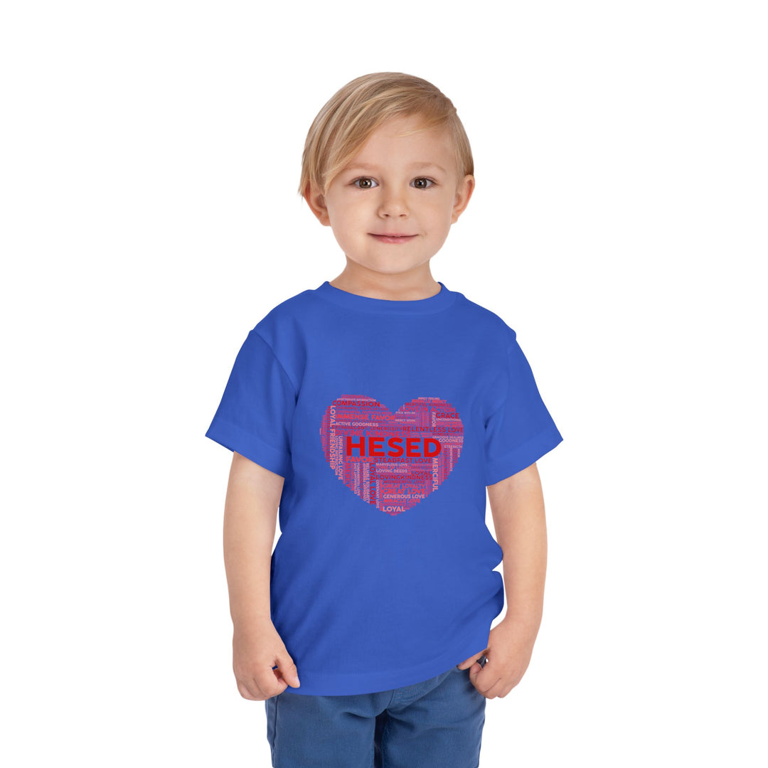 Hesed Heart Cloud Toddler Tee Kids clothes   