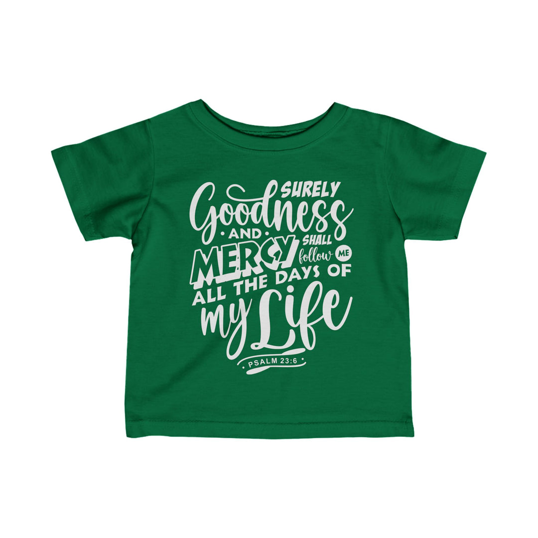 Goodness and Mercy Baby Tee Kids clothes Kelly 6M 