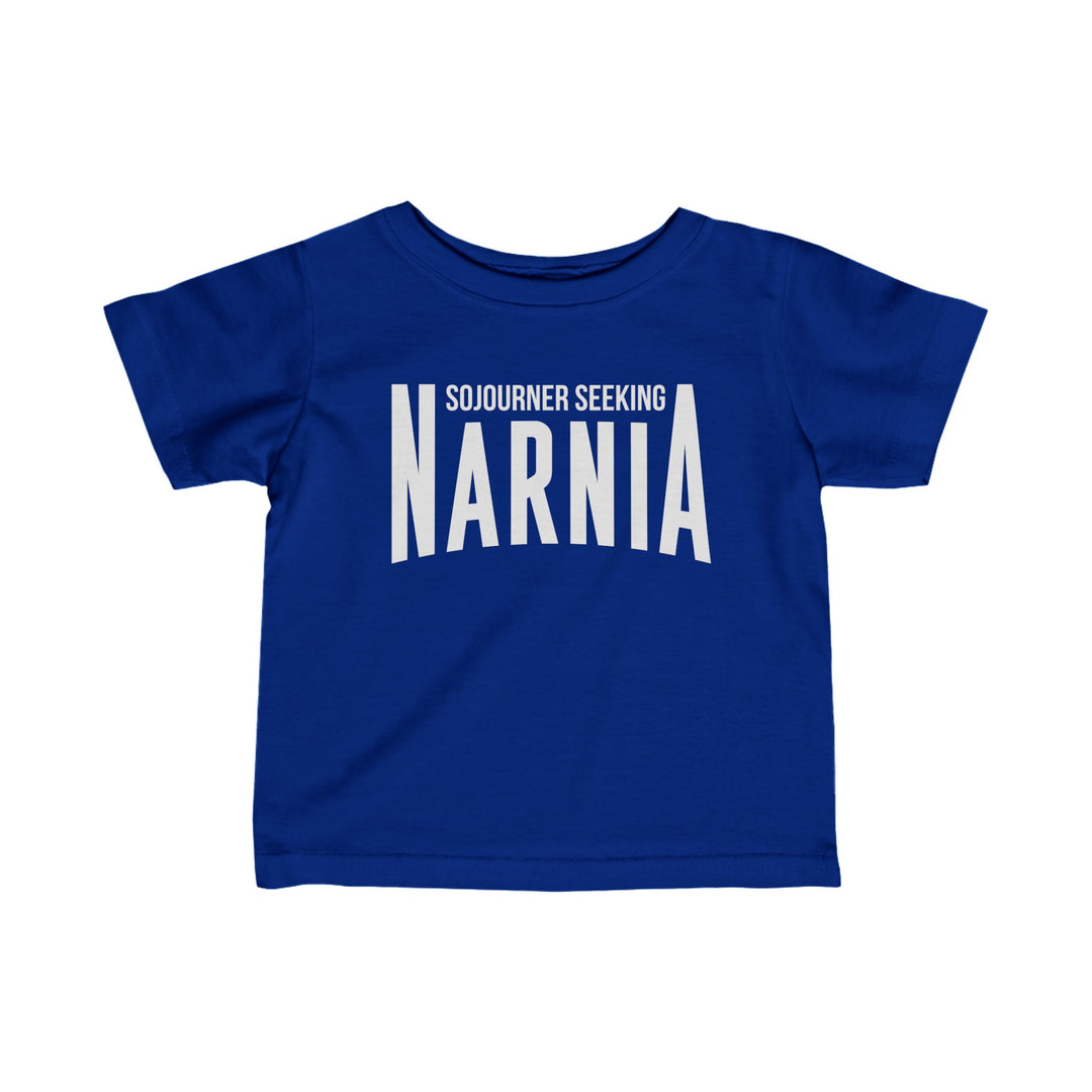 Sojourner Seeking Narnia Baby Tee Kids clothes Royal 6M 