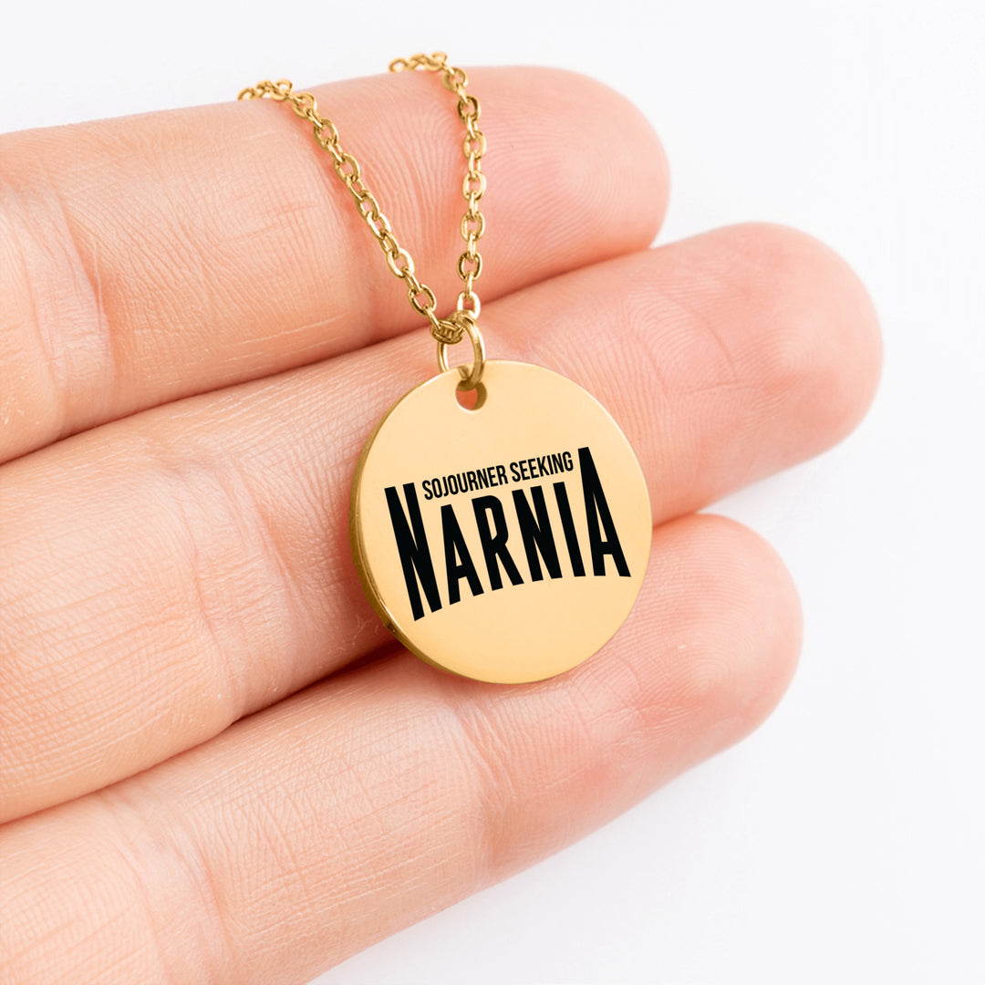 Christian Necklace Sojourner Seeking Narnia Pendant Pendant Necklaces