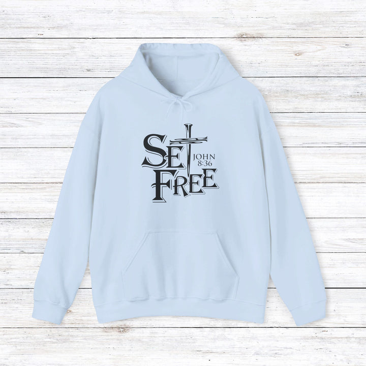 Set Free Hoodie Hoodie Light Blue S 