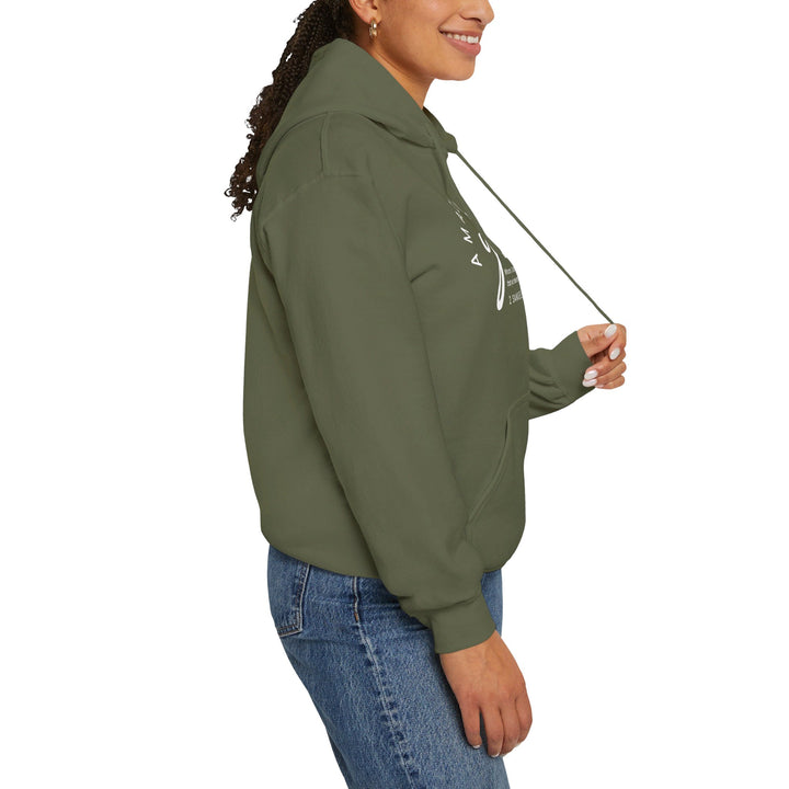 Amazing Grace Heart Hoodie Hoodie   