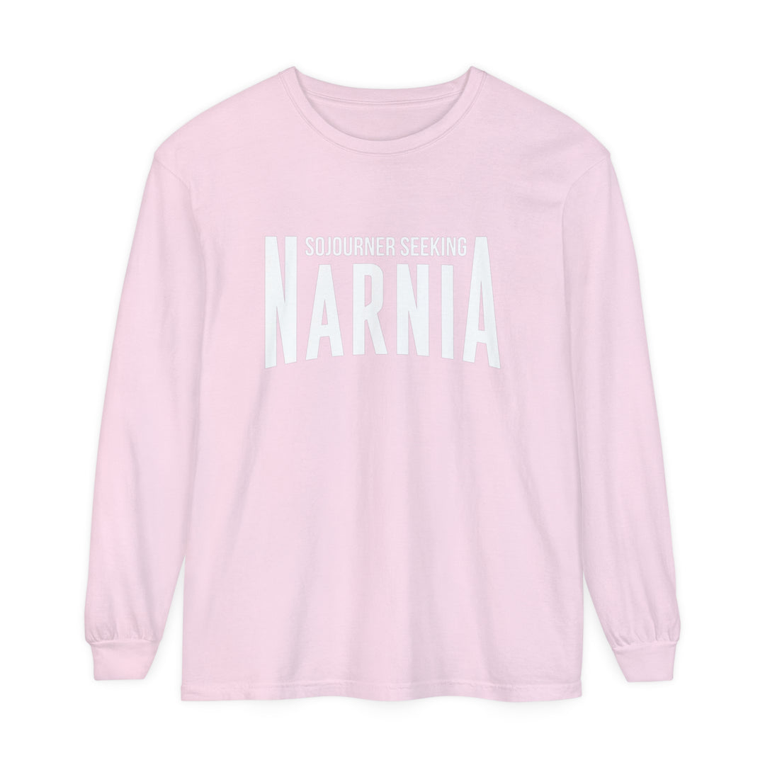 Sojourner Seeking Narnia Long Sleeve Shirt Long-sleeve Blossom S 