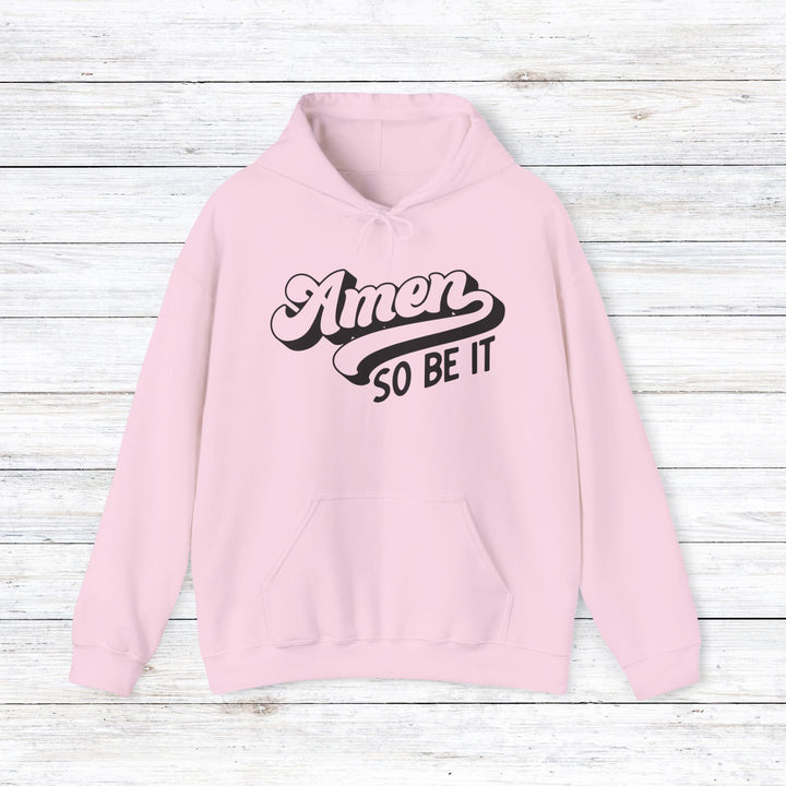 Amen Hoodie Hoodie Light Pink S 