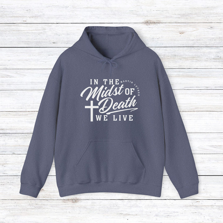 Midst of Death Hoodie Hoodie Heather Navy S 