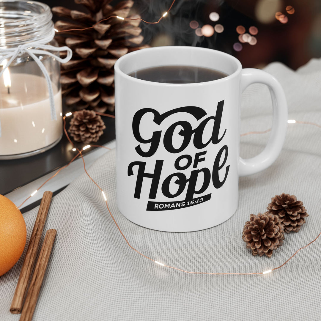 Christian Coffee Mug God of Hope Ceramic Mug   