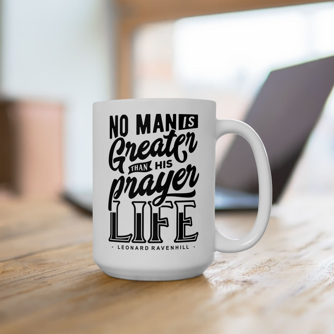 Christian Coffee Mug Prayer Life Ceramic Mug   