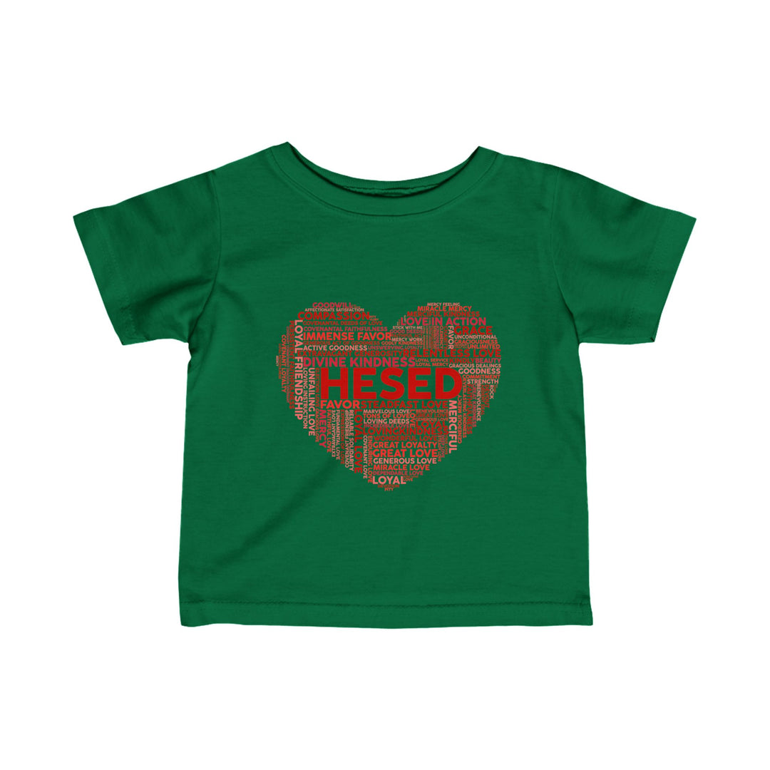 Hesed Heart Cloud Baby Tee Kids clothes Kelly 6M 