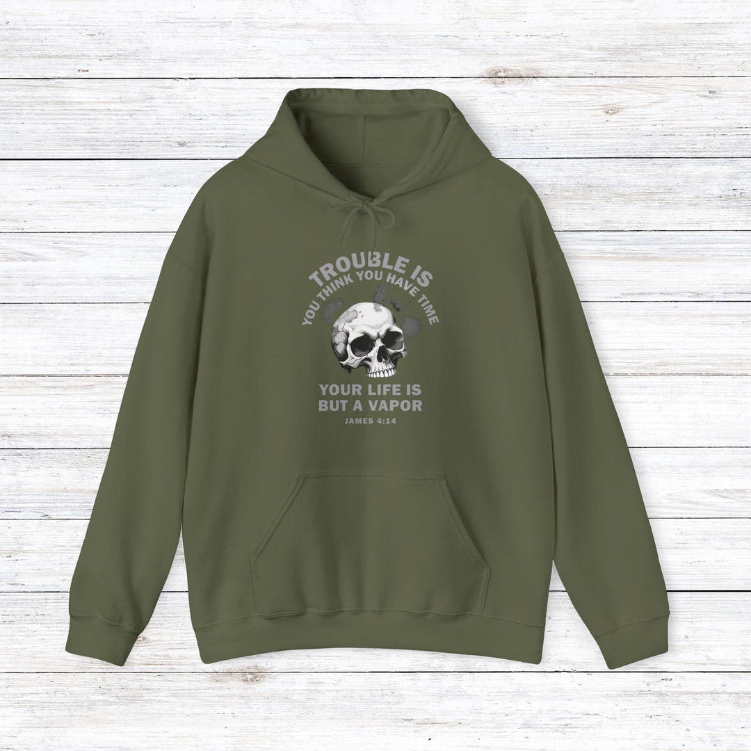 Life Is Vapor Hoodie Hoodie Military Green S 