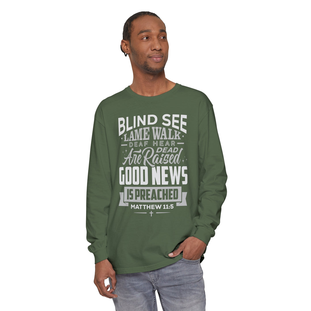 Go Tell John Long Sleeve Shirt Long-sleeve   