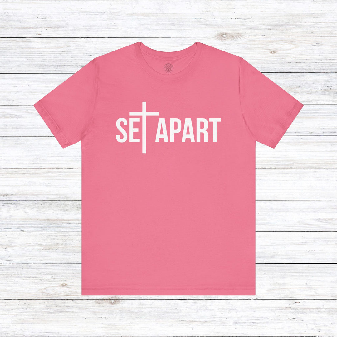 Set Apart Unisex T-Shirt T-Shirt Charity Pink S 