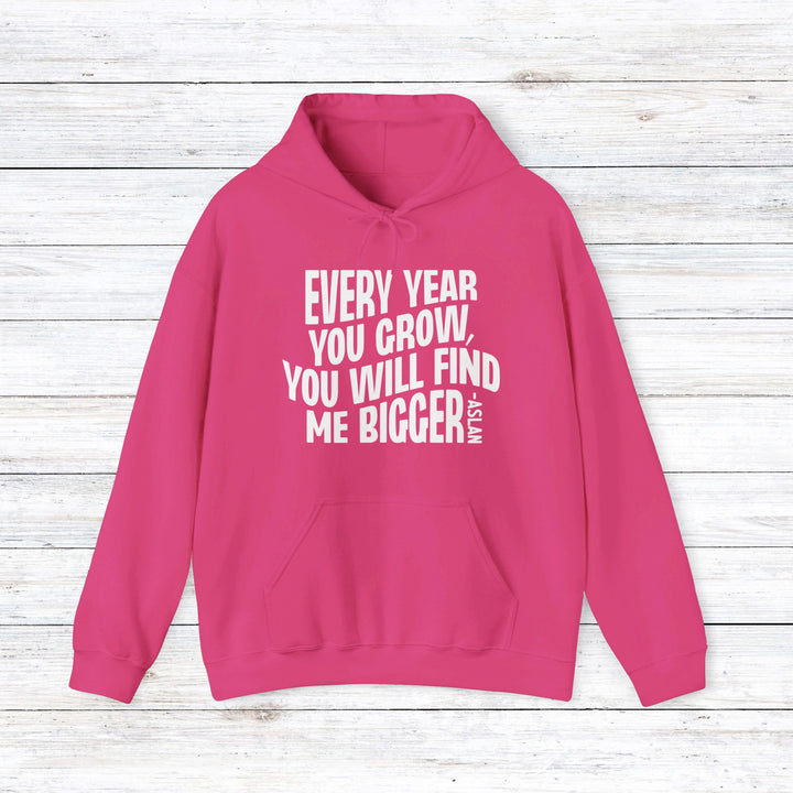 Every Year You Grow  Hoodie Hoodie Heliconia S 