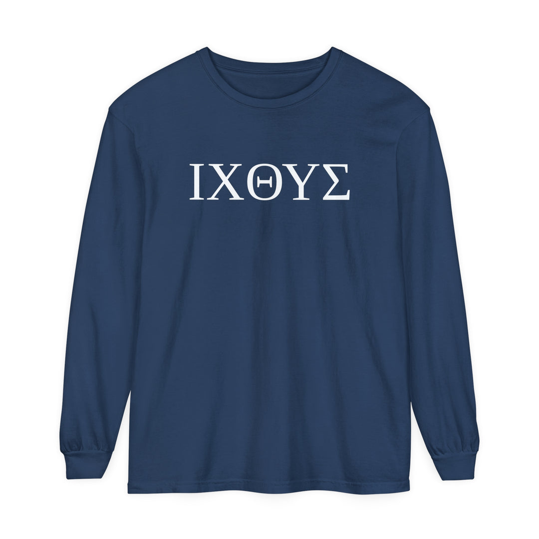 ΙΧΘΥΣ Long Sleeve Shirt Long-sleeve Midnight S 