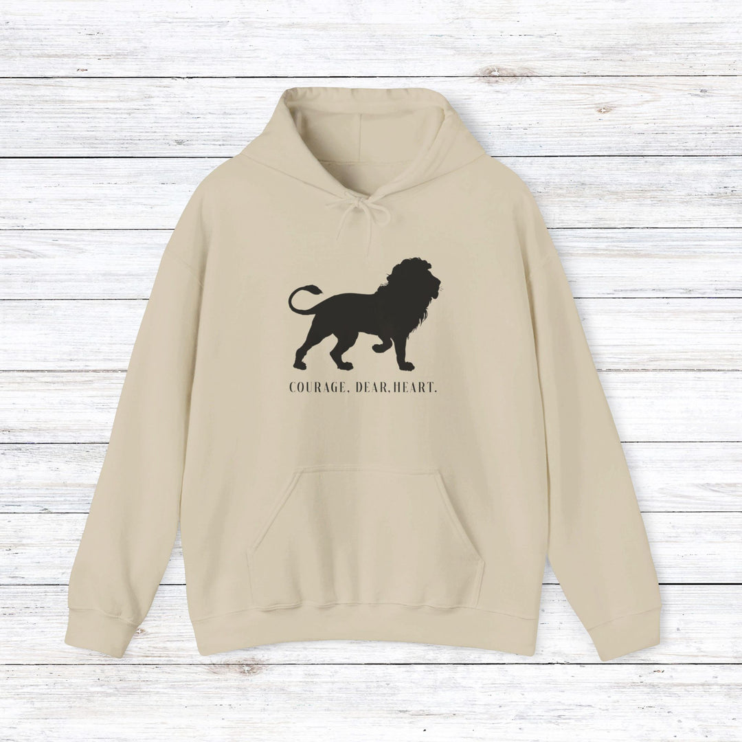 Courage Dear Heart Hoodie Hoodie Sand S 