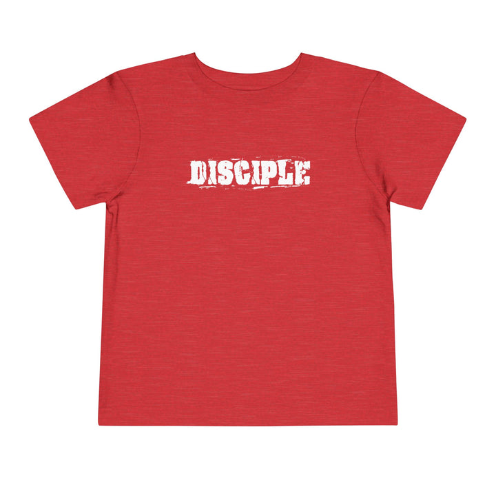 Disciple Toddler Tee Kids clothes Heather Red 2T 