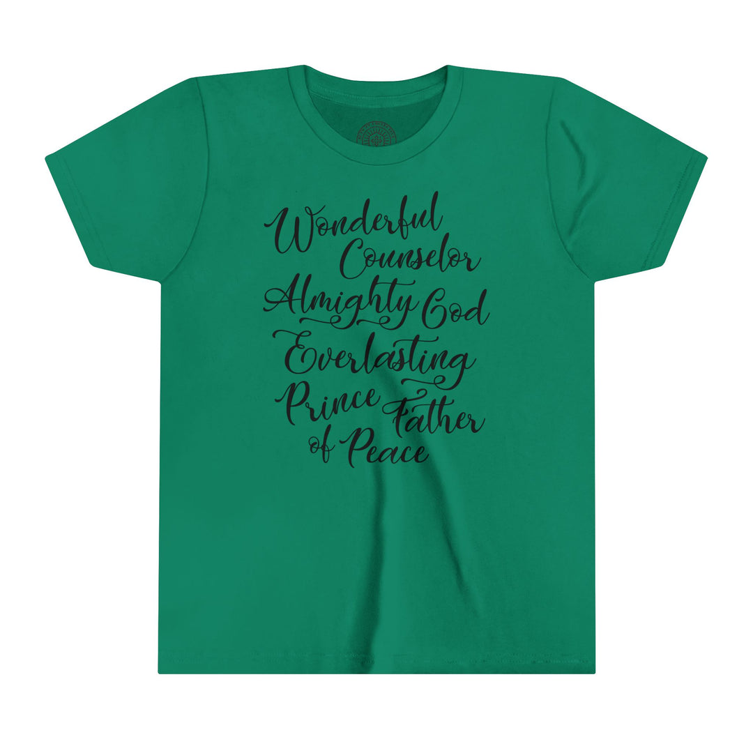 Wonderful Counselor Youth T-shirt Kids clothes Kelly S 