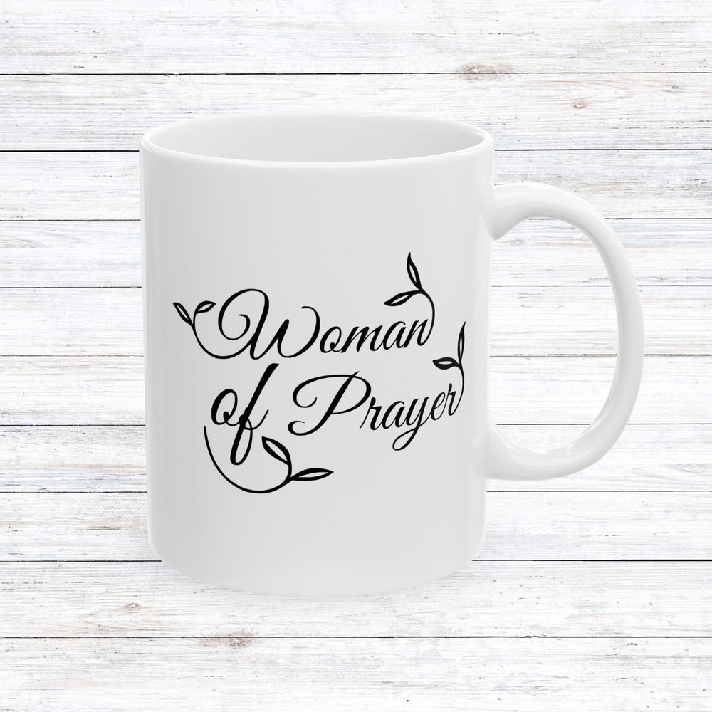 Christian Coffee Mug Woman of Prayer Ceramic Mug 11oz  