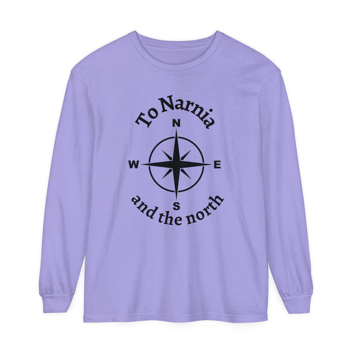 To Narnia Long Sleeve Shirt Long-sleeve Violet S 