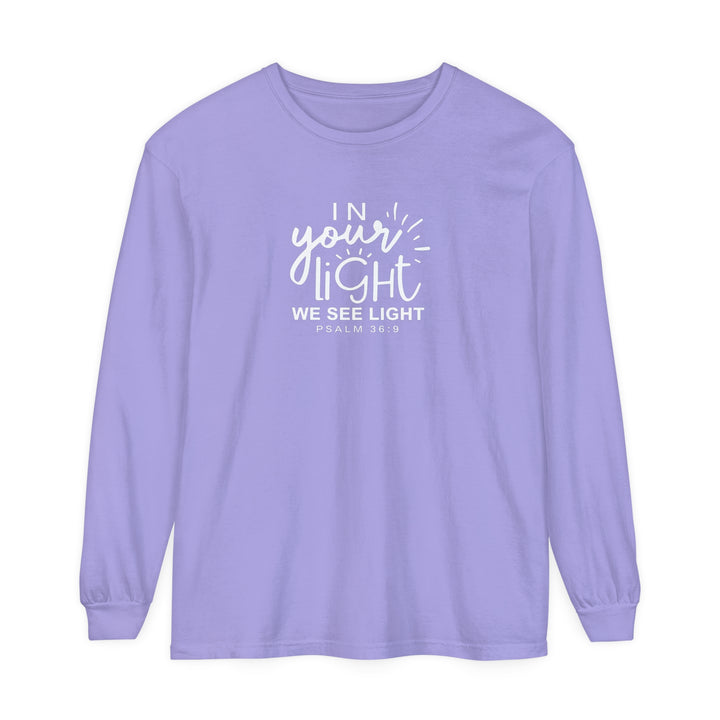 In Your Light Long Sleeve Shirt Long-sleeve Violet S 