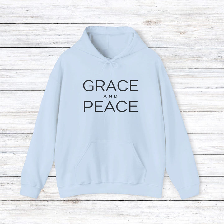 Grace and Peace Hoodie Hoodie Light Blue S 