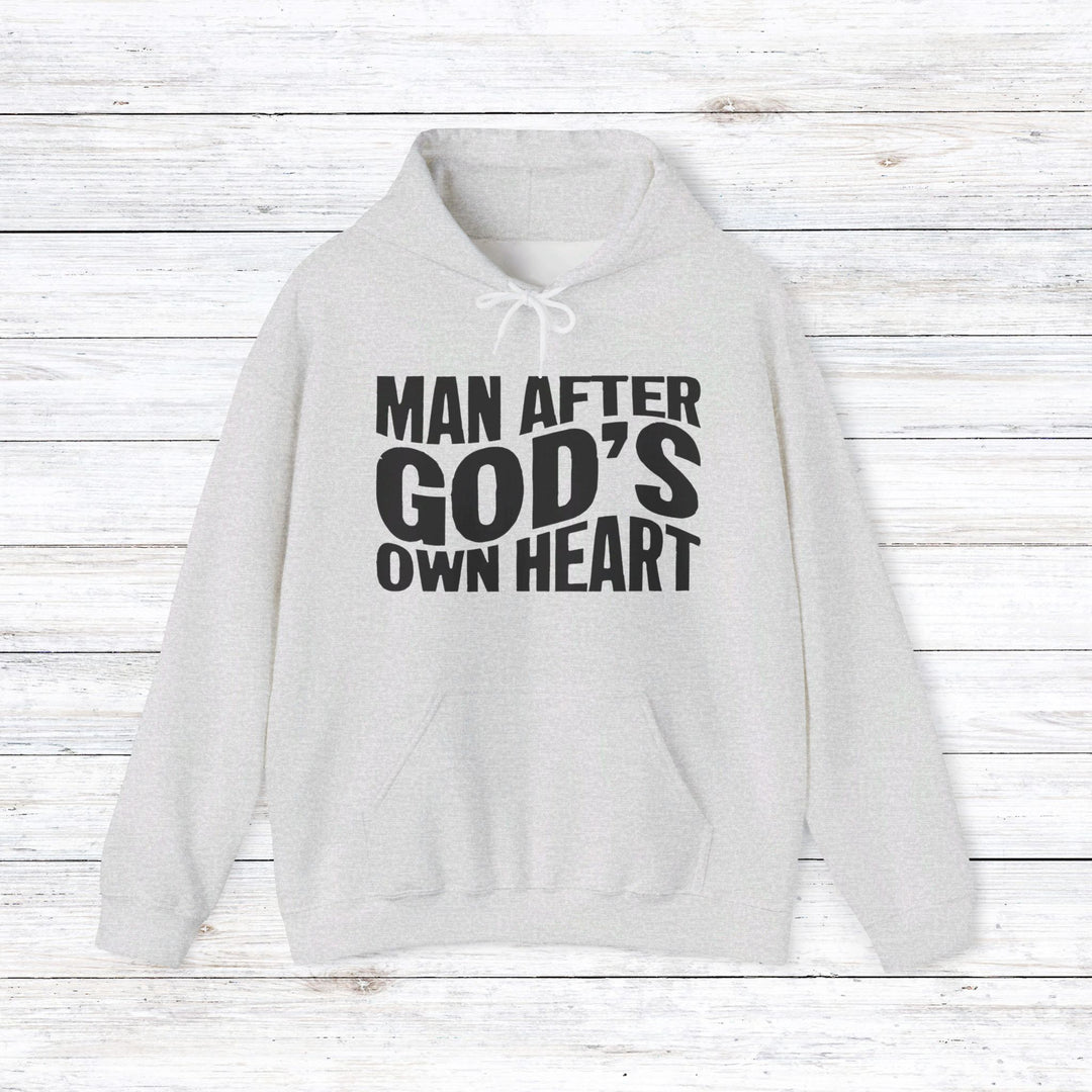 Man After God Hoodie Hoodie Ash S 