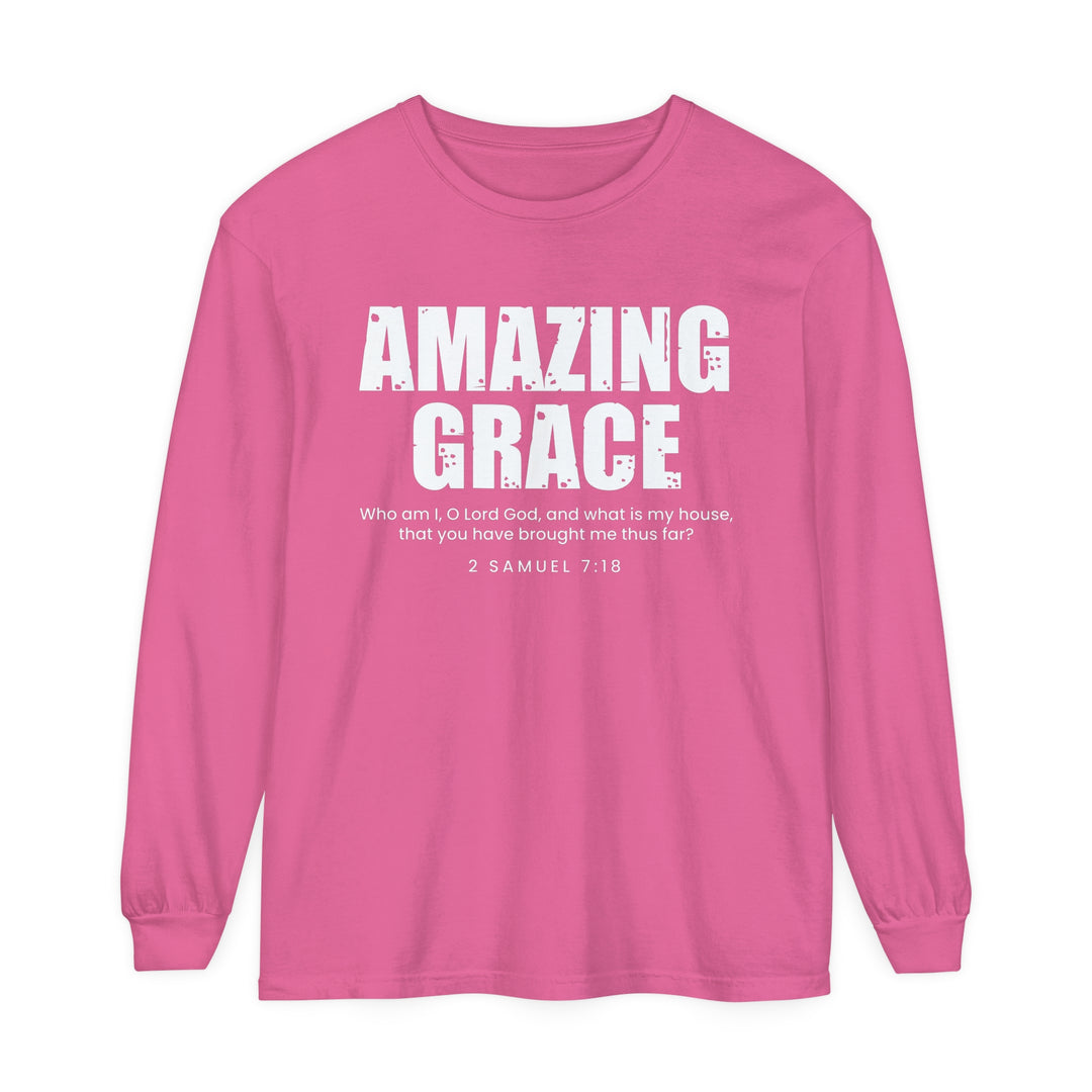 Amazing Grace Long Sleeve Shirt Long-sleeve Crunchberry S 