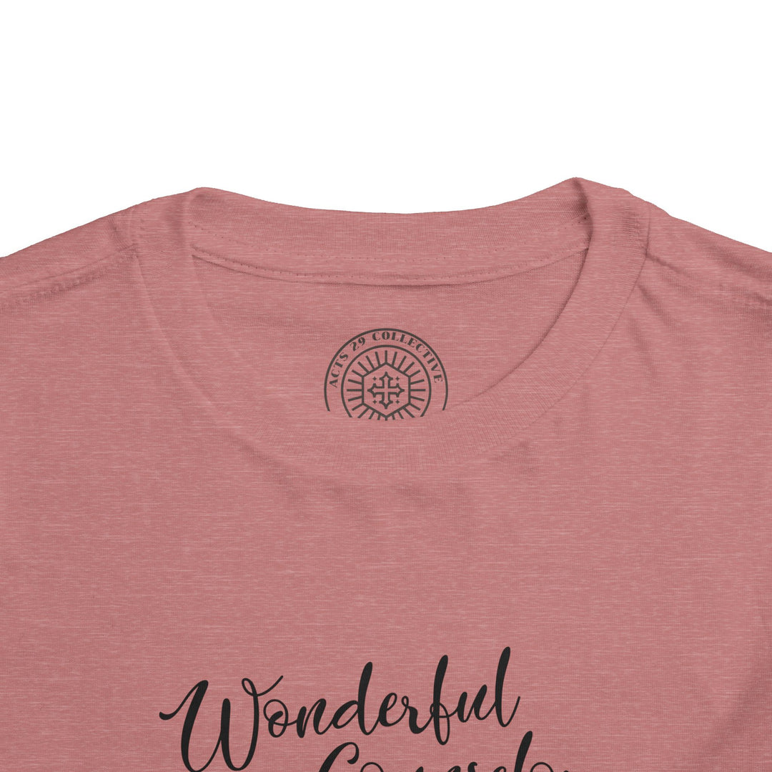 Wonderful Counselor Toddler Tee Kids clothes   