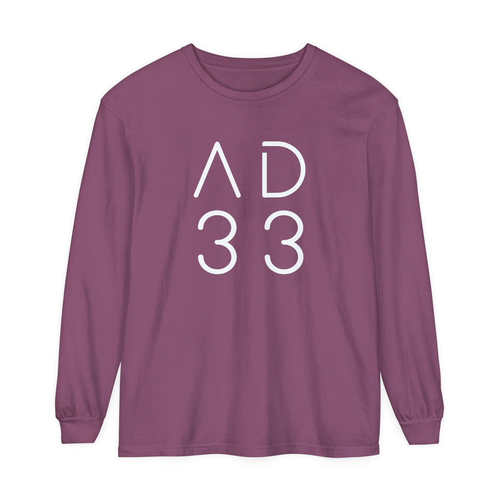 AD 33 Long Sleeve Shirt Long-sleeve Berry S 